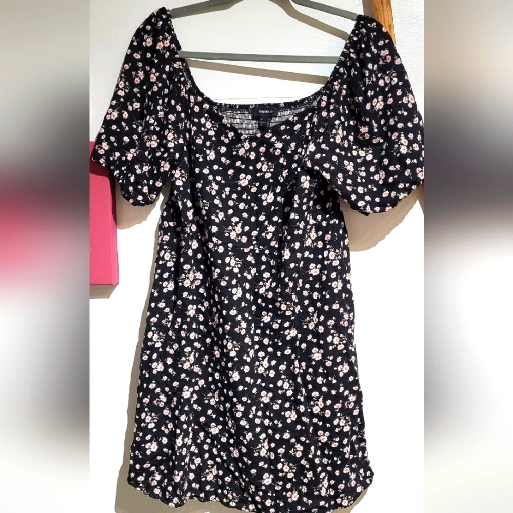 Forever 21 + Off Shoulder Mini Dress
